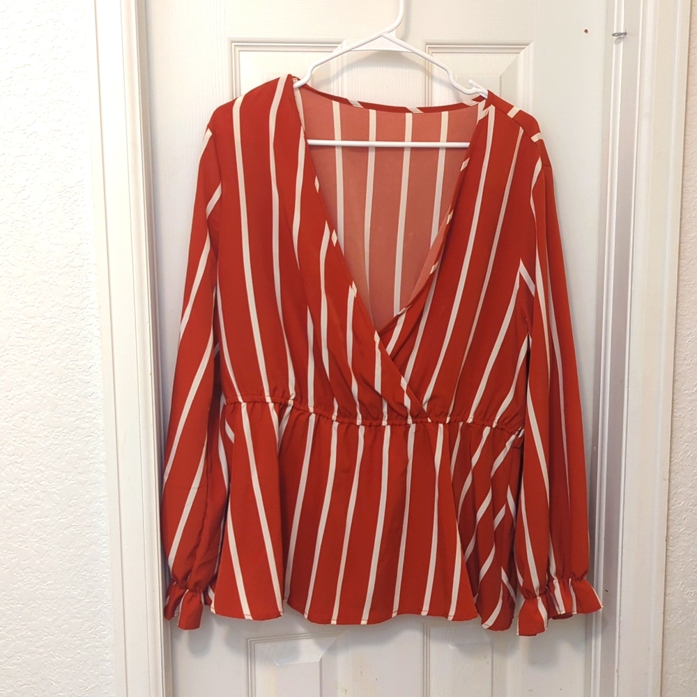 Striped dress shirt